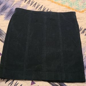 Jolt Emerald green corduroy skirt 3/26